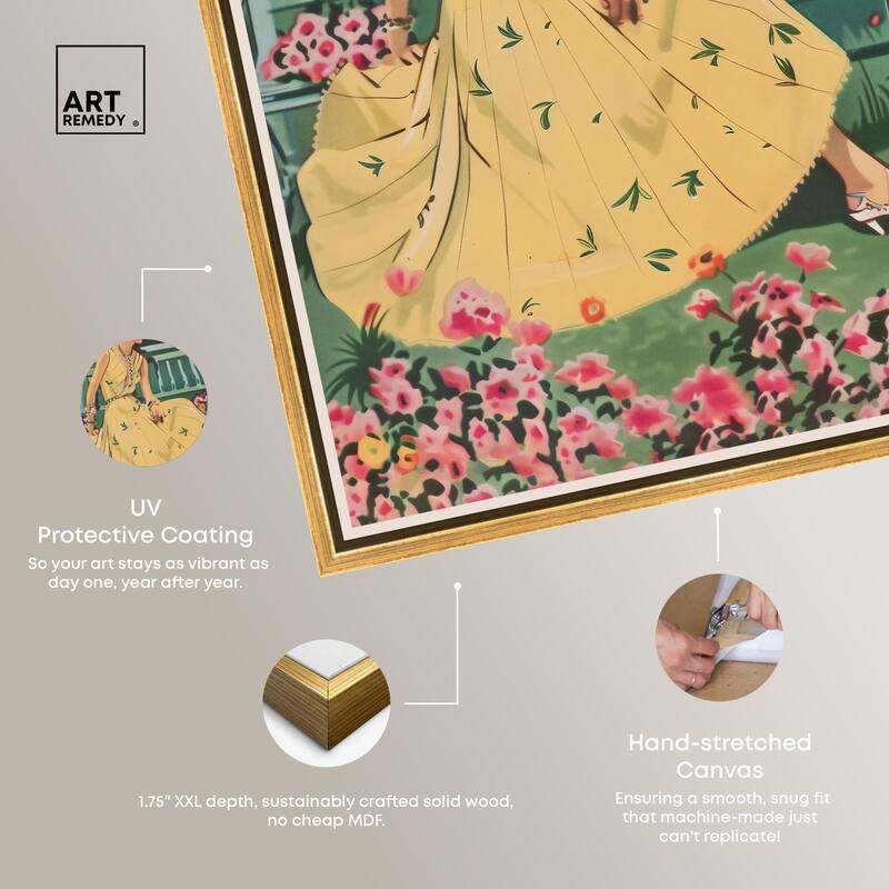 Midsummer Fashion Cover Canvas by Art Remedy