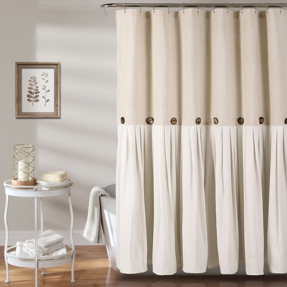  FuShvre Bee Shower Curtain Set with Rugs Honey Bee