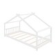 preview thumbnail 14 of 21, Twin Size House Bed Wood Bed Kids Bed with Playhouse Design