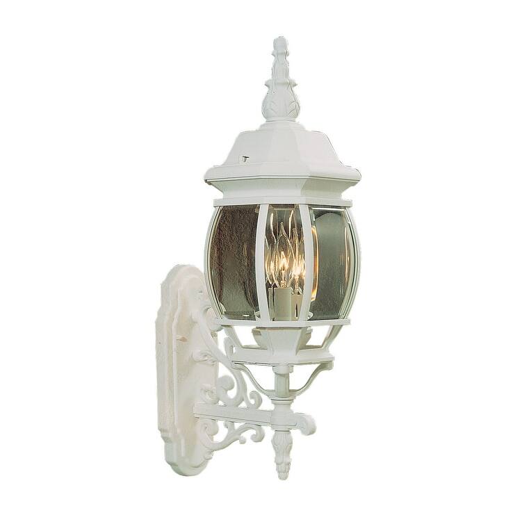 Livex Lighting Frontenac 3 Light 22" Tall Outdoor Wall Sconce