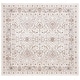 preview thumbnail 9 of 11, SAFAVIEH Harlow Rozalie Slip Resistant Oriental Rug 6'3" Square - Ivory Grey/Rust - Square