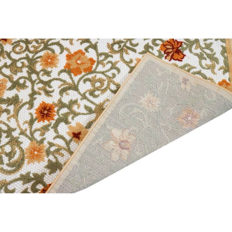 Bashian Gaetano Iv/Rust Transitional Area Rug