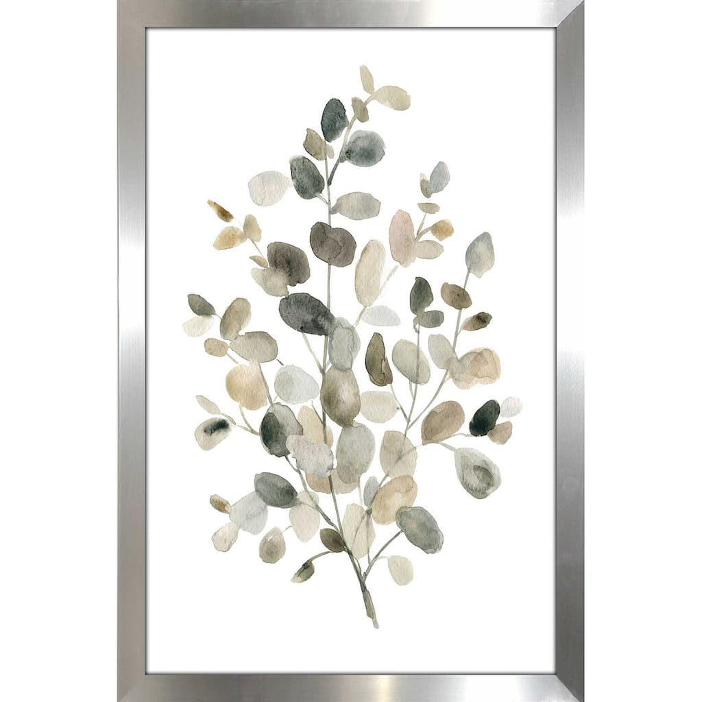 "Neutral Eucalyptus I" by Carol Robinson Print on Acrylic