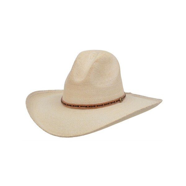 wide brim palm leaf cowboy hats