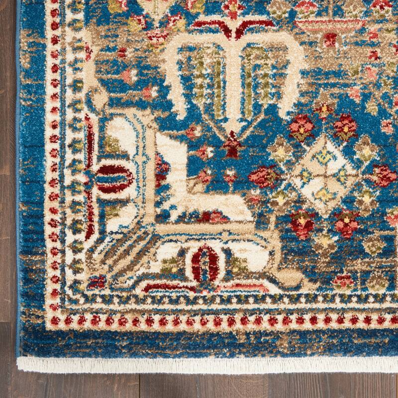 Nourison Revel Traditional Floral Medallion Area Rug