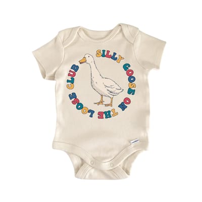 Silly Goose 4 - Baby Boy Girl Clothes Infant Bodysuit Funny Cute Newborn