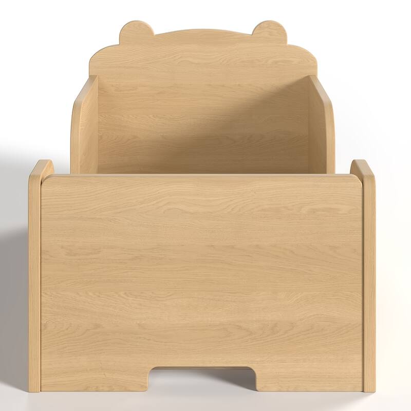 Toddler Floor Bed Frame - Bear Shape Cot Bed for Boys & Girls Ages 3-6