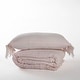 preview thumbnail 3 of 4, Rizzy Home Tatum Fringe Decorative Sham - 12" X 18" Pink