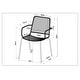 preview thumbnail 6 of 10, Amazonia Outdoor Patio 9-piece Rectangular Wood & Rope Dining Set