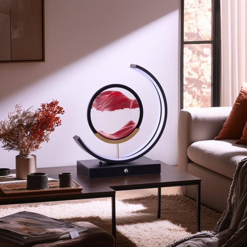 Metal Table Novelty Lamp, Dimmable Touch Control LED Lamp