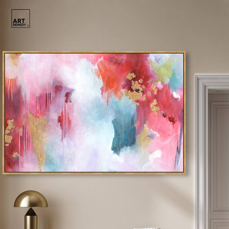 Rolling in Love Canvas by Art Remedy