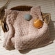 preview thumbnail 1 of 4, Baby Soft Blanket Pointal Diamond Basic - Yellow