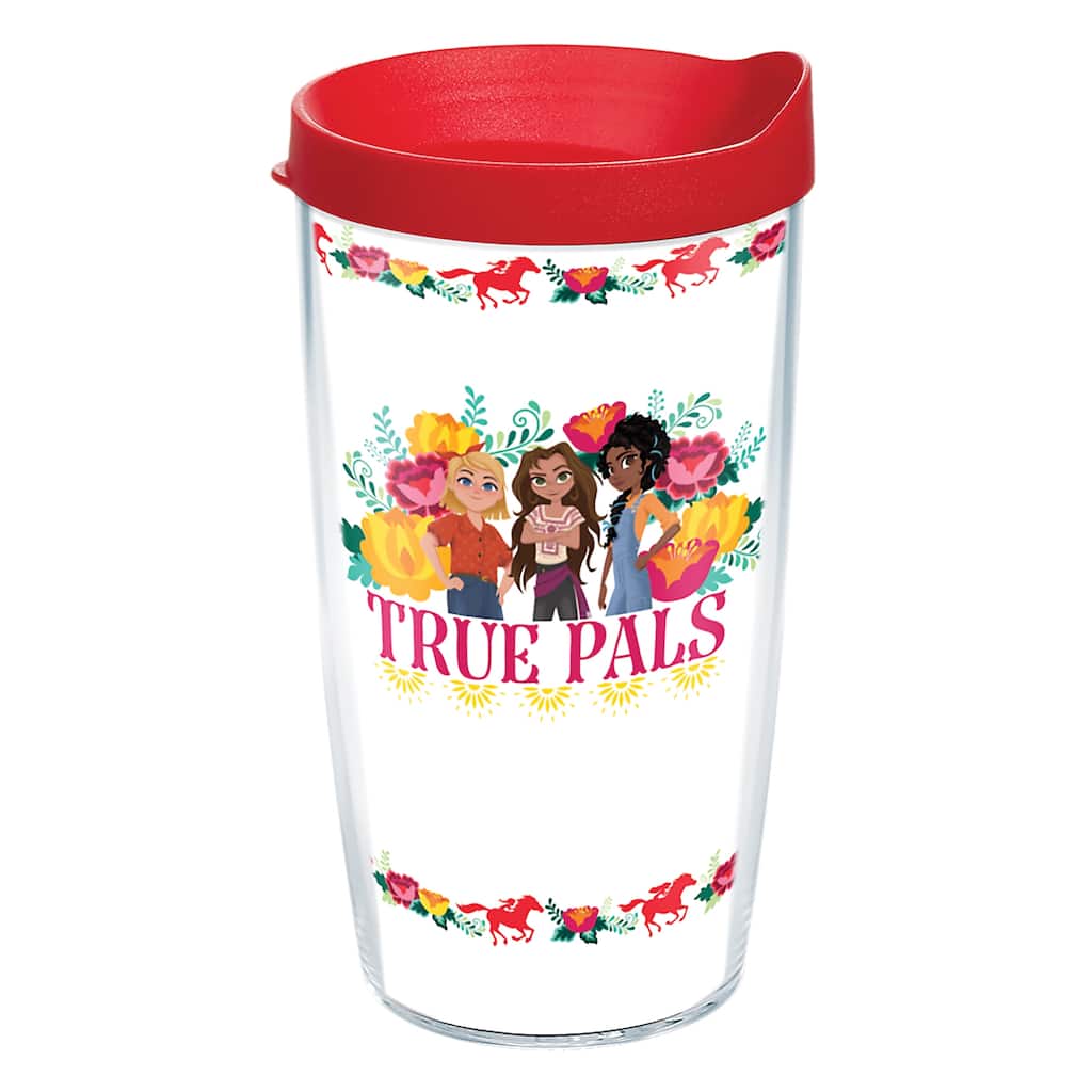 Tervis Universal DreamWorks Spirit Untamed - True Pals Made in USA Double Walled Insulated Travel Tumbler, Clear - 16oz