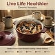 preview thumbnail 35 of 40, Gotham Steel 5QT Dutch Oven Ceramic Nonstick Lightweight Self Basting Lid