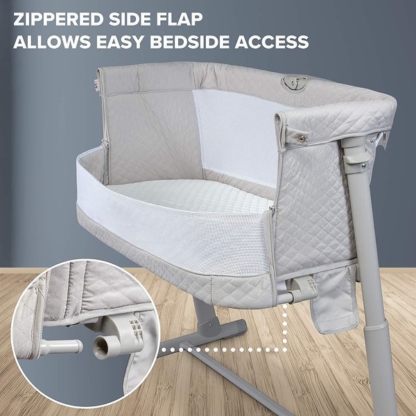 Shop Lil Jumbl Baby Bedside Bassinet Standalone Crib Co