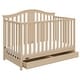 preview thumbnail 1 of 62, Graco Solano 4-in-1 Convertible Crib with Drawer - Converts to Toddler Bed, Daybed, and Full-Size Bed Natural
