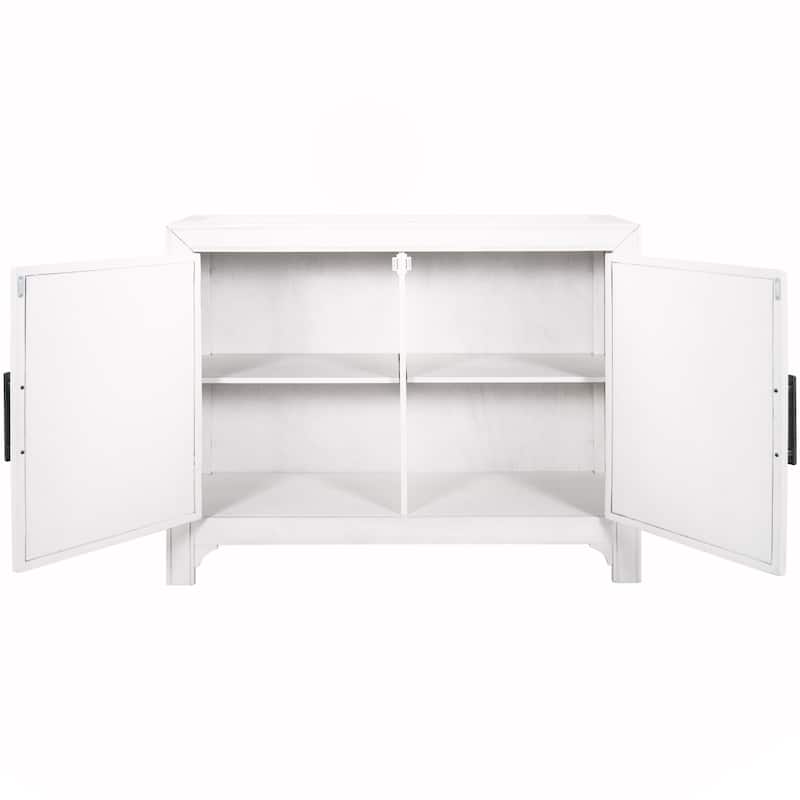 Console Table Sofa Table with 2 Shelves