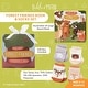 preview thumbnail 6 of 8, Woodland Forest Friends, 5-Piece Gift Set for Infants 0-12 Months, Includes Storybook and 4 Pairs of Animal Socks