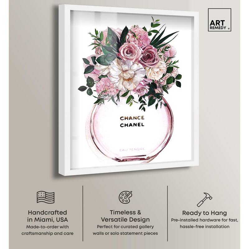 Floral Chance Fragrance Shadowbox by Art Remedy