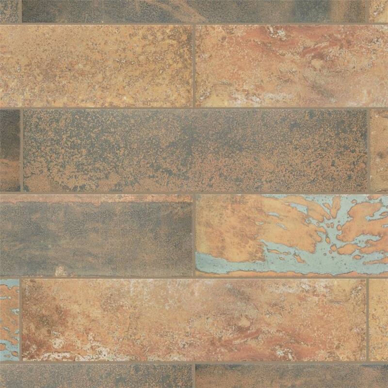 Merola Tile Maheno Mix 8-1/2" x 35-1/2" Porcelain Floor and Wall Tile Pallet