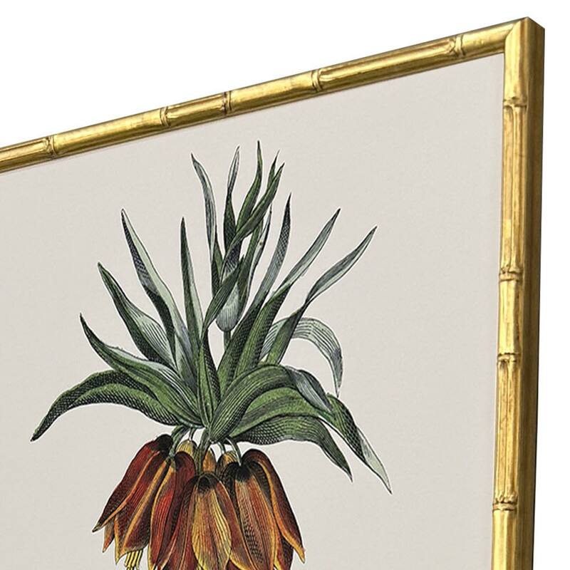 Paragon Contemporary Palm I Framed Art - Set of 4