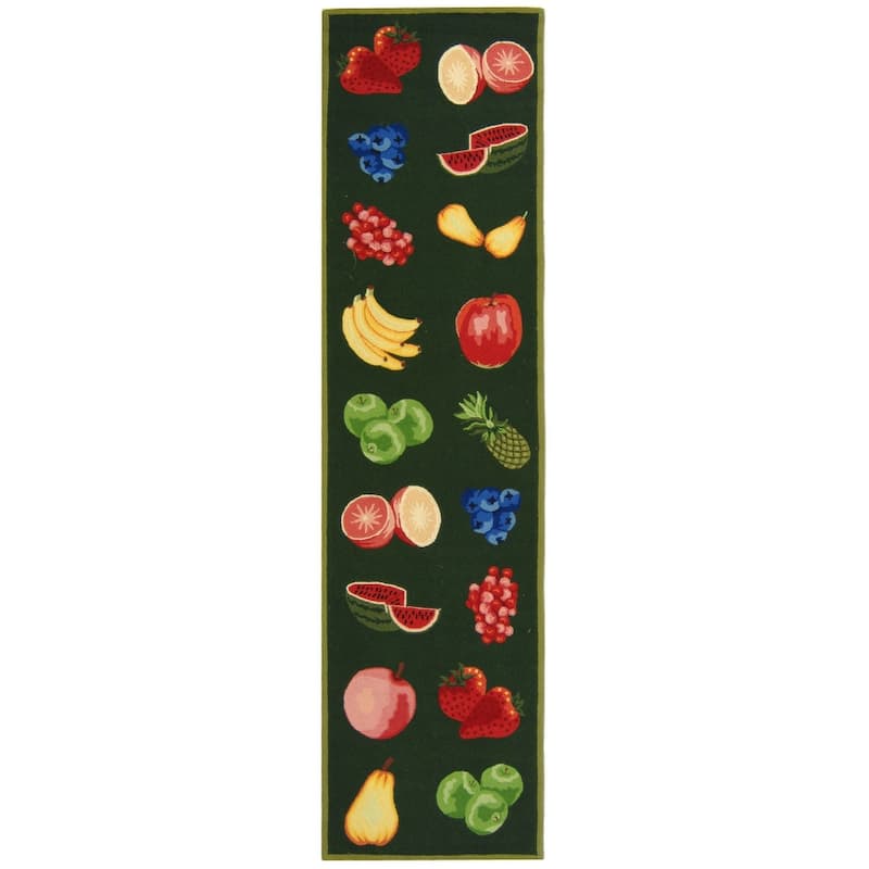 SAFAVIEH Handmade Chelsea Sefkije French Country Fruit Wool Rug