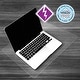 preview thumbnail 1 of 4, Desktex® Pack of 4 Anti-Static Vinyl Rectangular Desk Pads - 19" x 24" Clear
