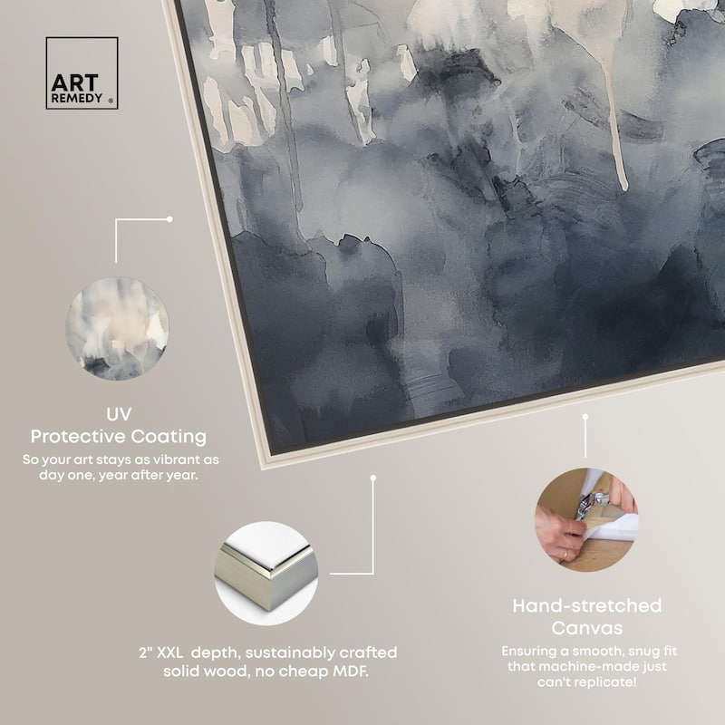 Muted Ocean Hues Canvas Set of 2 by Art Remedy