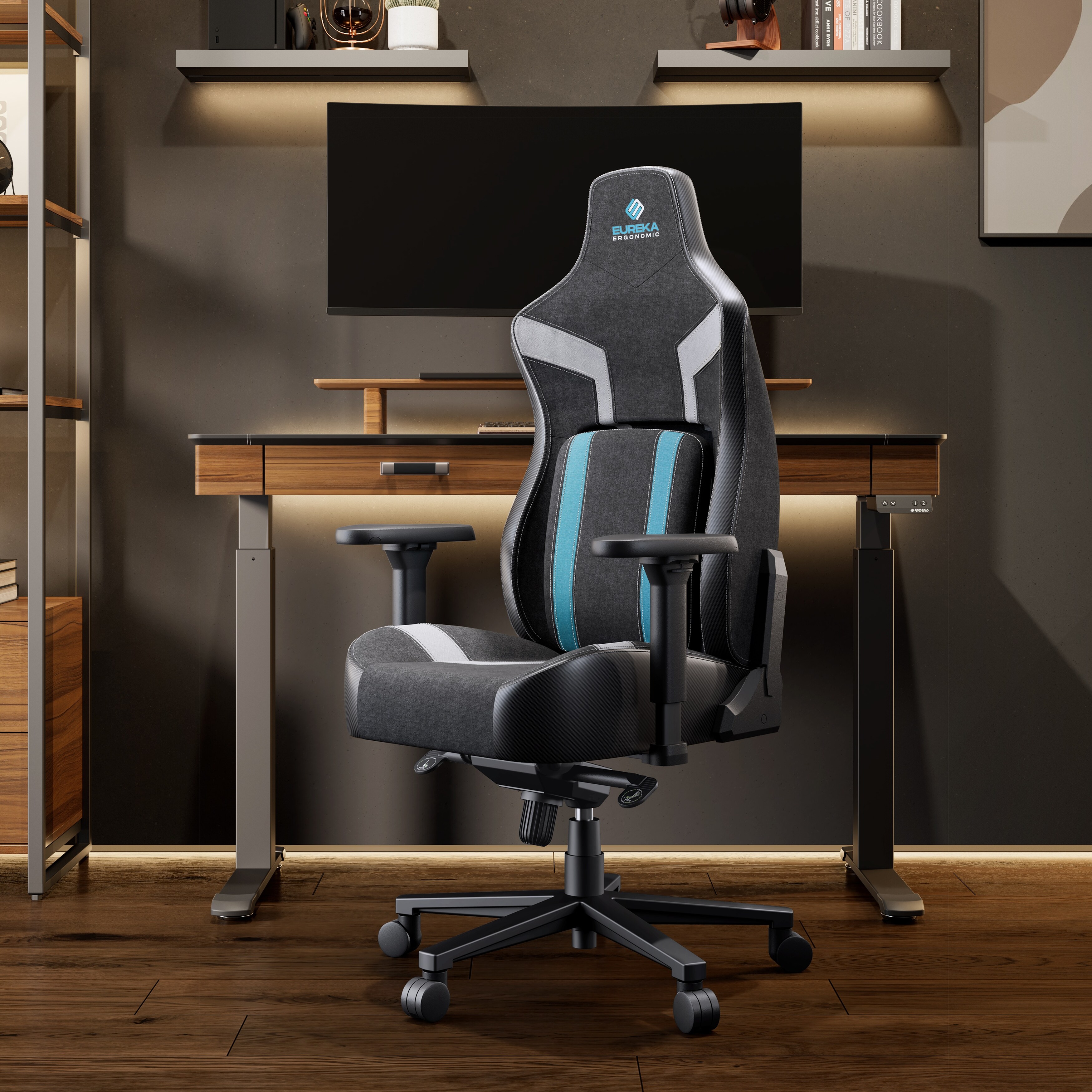 https://ak1.ostkcdn.com/images/products/is/images/direct/f7457c2d452a8c9b262ff21d5697f5fea7f85a6d/Eureka-Ergonomic-Gaming-Chair-Fabric-Home-Executive-Office-Chair-with-Lumbar-Support-%26-4D-Armrests.jpg