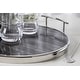preview thumbnail 7 of 44, Kate and Laurel Marbury Round Metal Tray