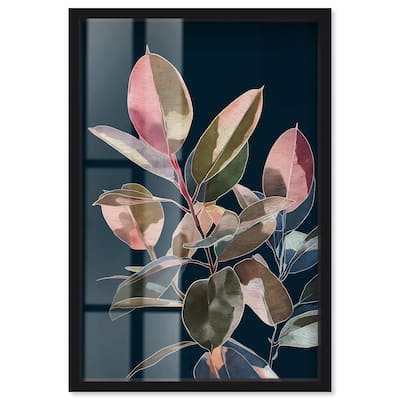 Fuchsia Frond I Shadowbox by Art Remedy