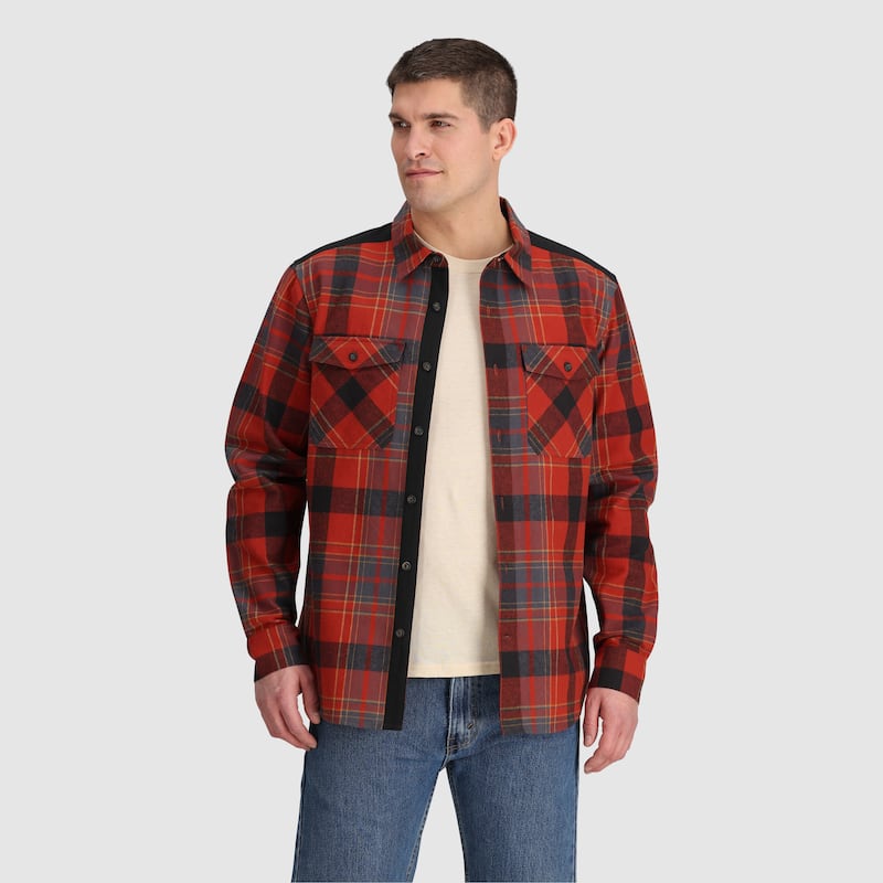 Outdoor Research Men's Wallingford Flannel Shirt Jacket