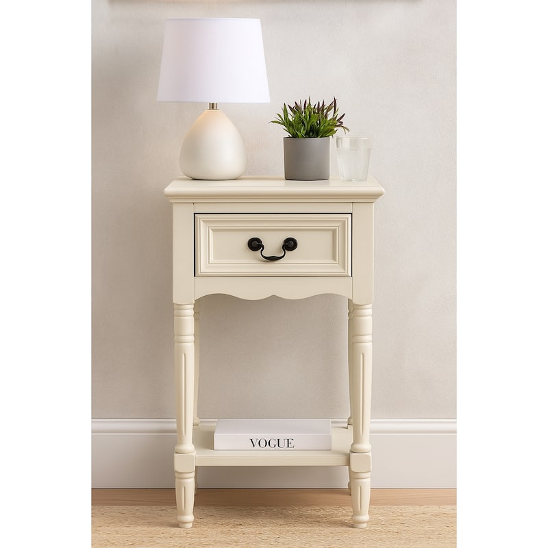 Casa Cortes Antiqued Solid Wood Night Stand