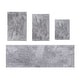 preview thumbnail 6 of 131, Luxury Plush Bathroom Rug Set - Quick-Dry, Soft Microfiber, Non-Slip, Absorbent & Washable Bath Mats Grey - 4 PC SET