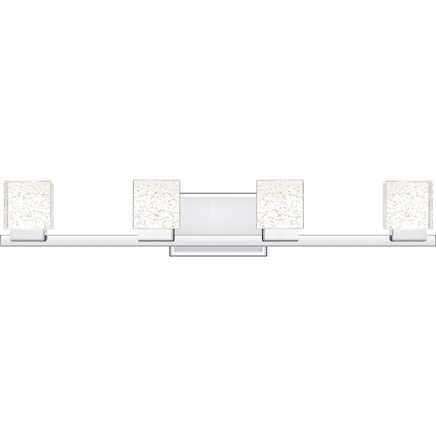 Zola LED Bathroom Vanity Light in Polished Chrome