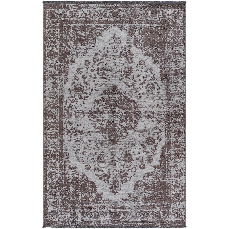 Livabliss Aisha Vintage Medallion Area Rug