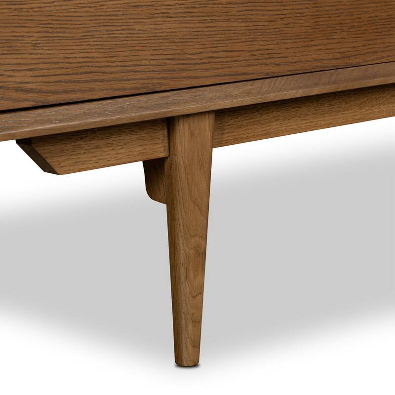 Maro 71" Oak Sideboard in a Walnut Finish