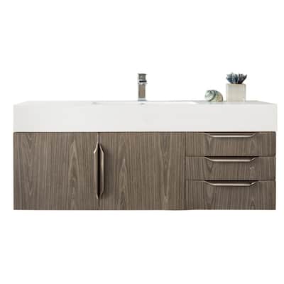James Martin Vanities 983-V48-W-N-GW Columbia 48" Wall Mounted Single