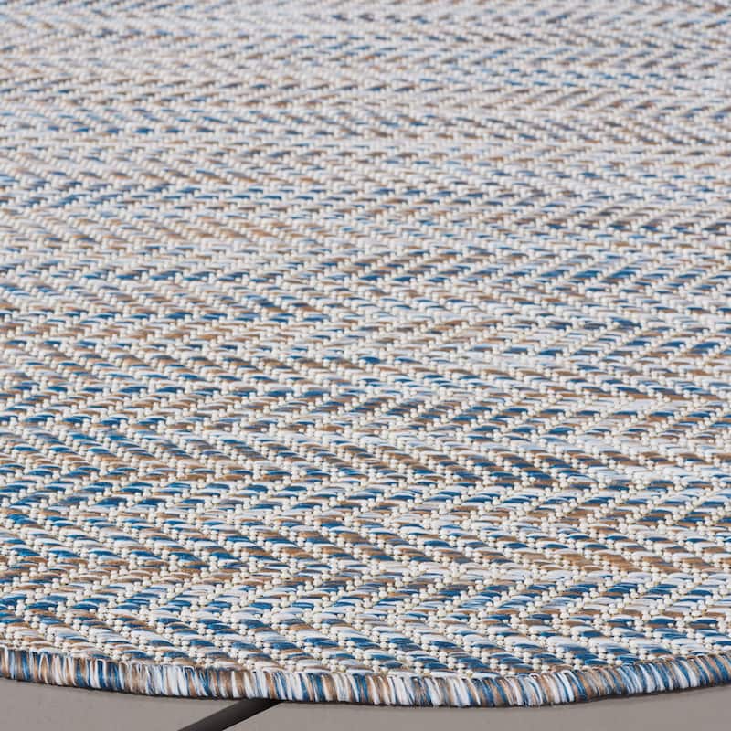SAFAVIEH Courtyard Carolann Indoor/ Outdoor Waterproof Patio Backyard Rug