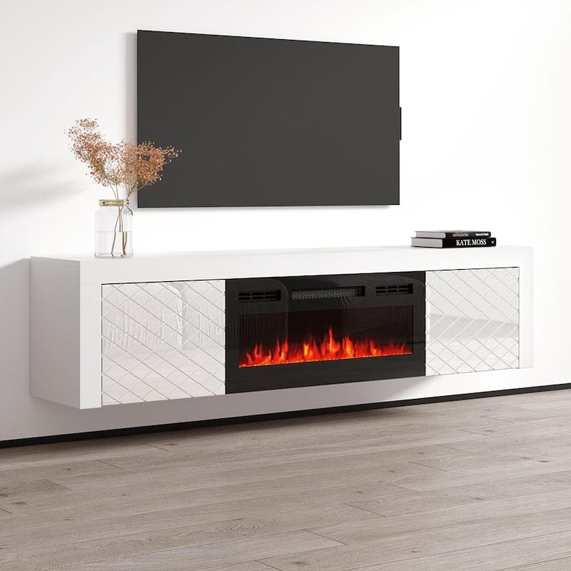 Dia BL-EF Electric Fireplace 71" TV Stand