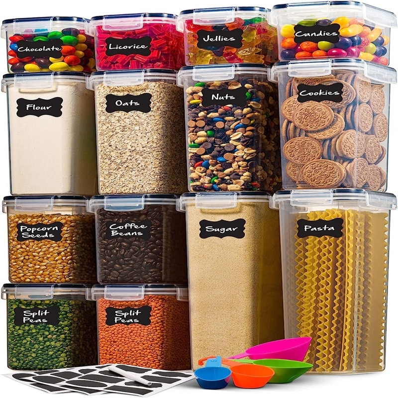 40 PCS Food Storage Containers with Lids Airtight - On Sale - Bed Bath &  Beyond - 39079951