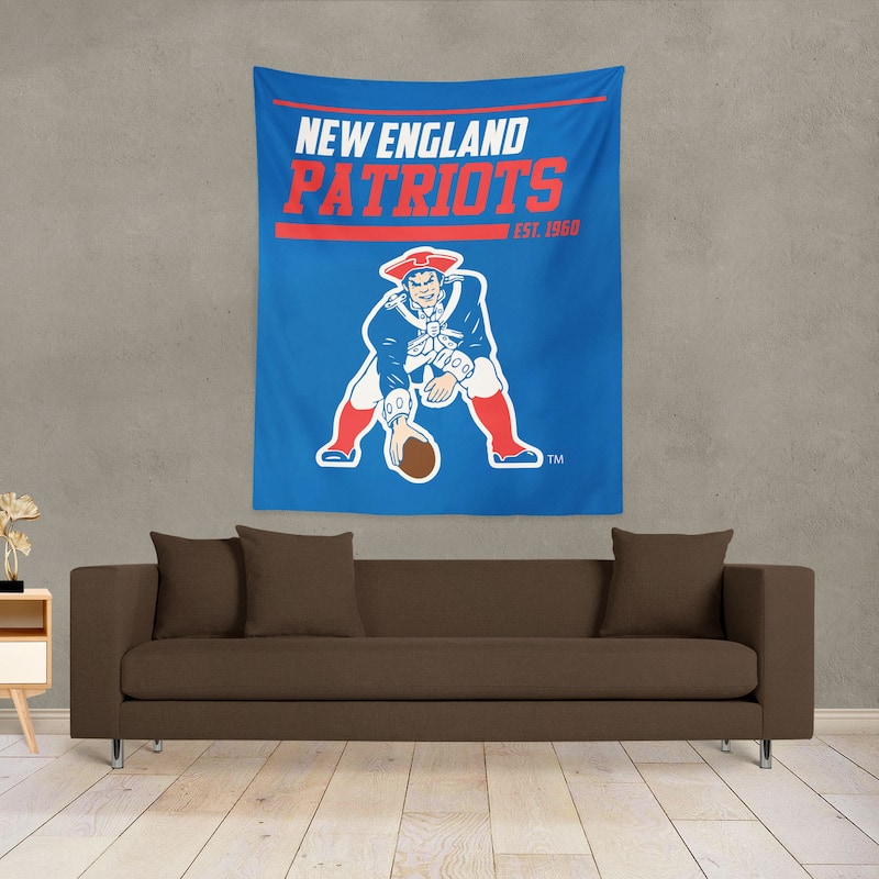 NFL New Enland Patriots 40 YD Dash Legacy Patriots Wall Hanging - 50"x60"