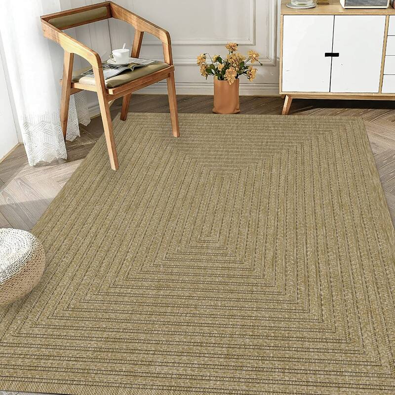 Machine Washable, Weather and UV Resistant Viola Design 4 color Option-Natural & Black & Red & Ivory