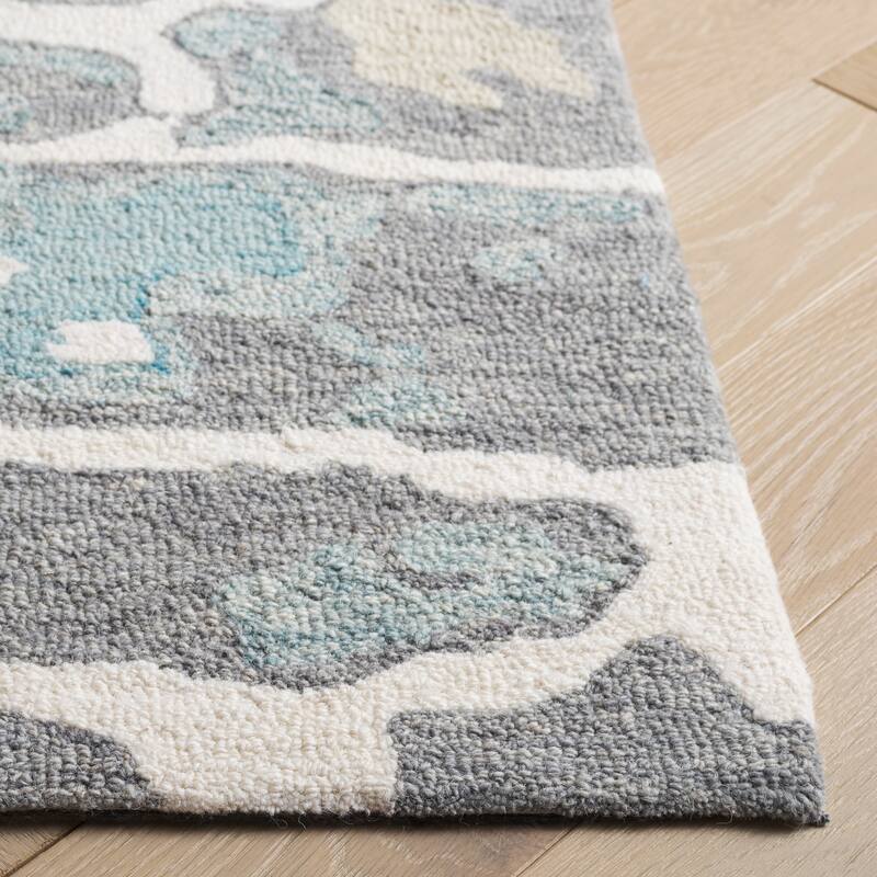 SAFAVIEH Handmade Abstract Perpetua Contemporary Wool Rug