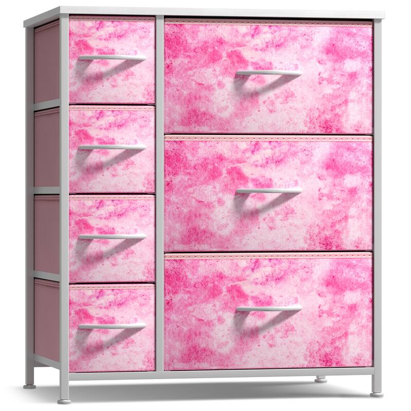 Dresser w/ 7 Drawers, Furniture Storage & Chest Tower for Bedroom