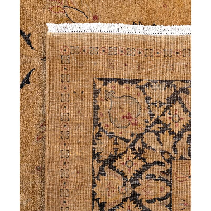Overdyed One-of-a-Kind Hand-Knotted Area Rug - Beige - 8' 3" x 10' 5"