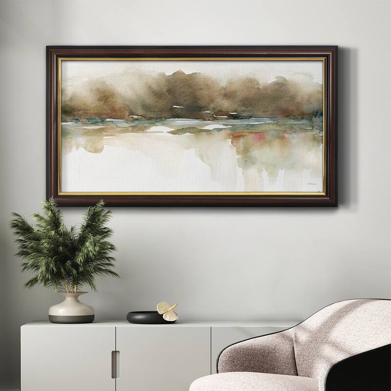 Softer Reflections Premium Framed Canvas- Ready to Hang