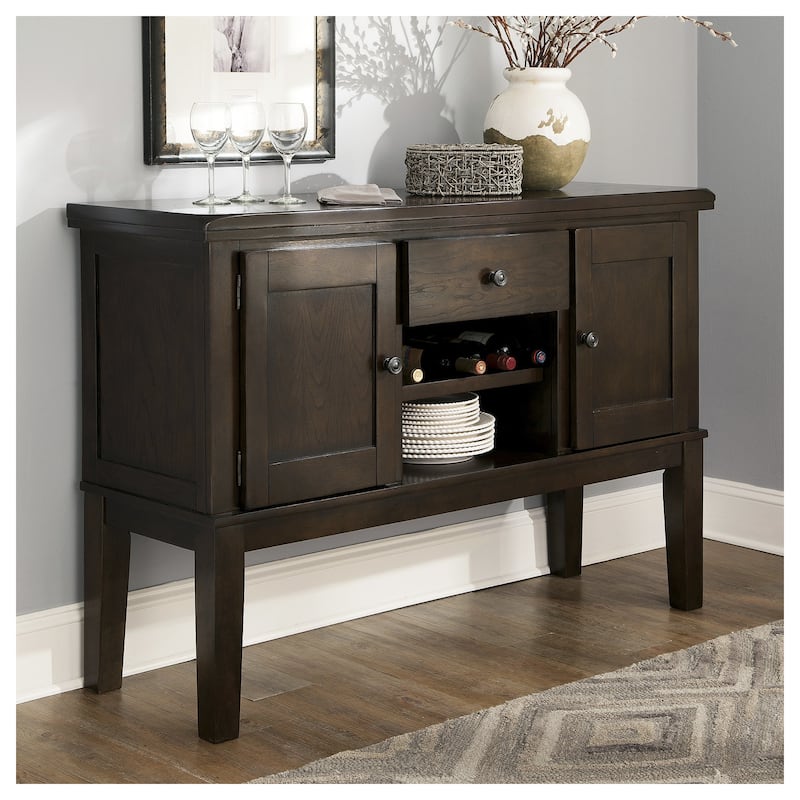 Haddigan Dark Brown Dining Room Server