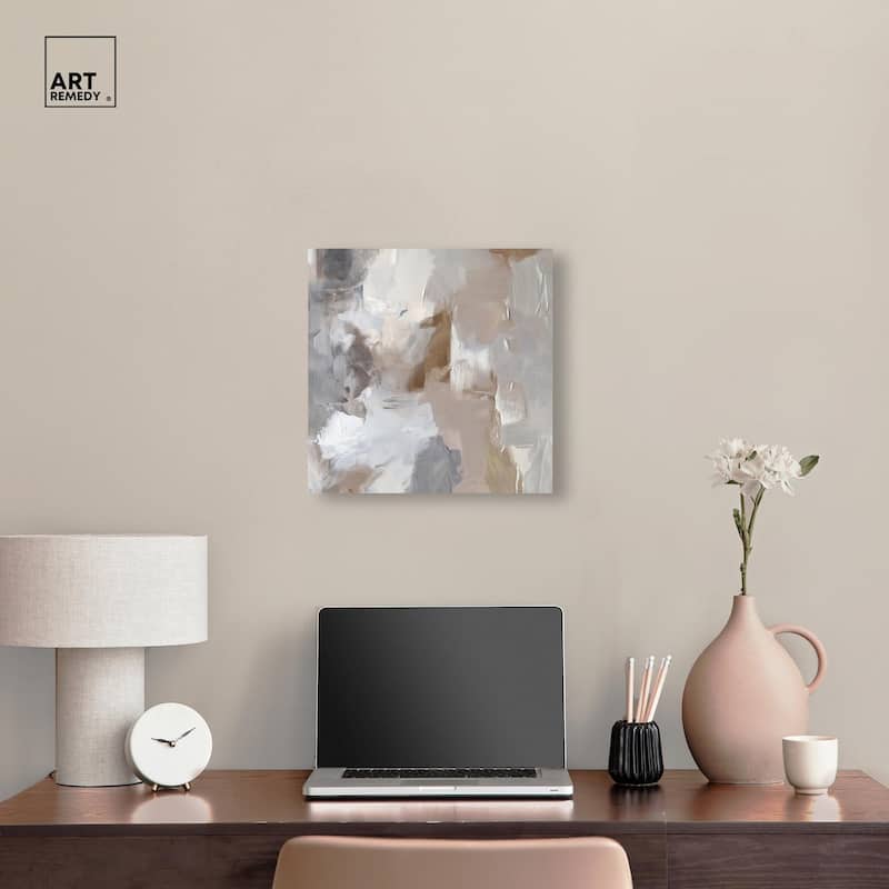 Faded Textured III Canvas by Art Remedy, Gallery Wrapped