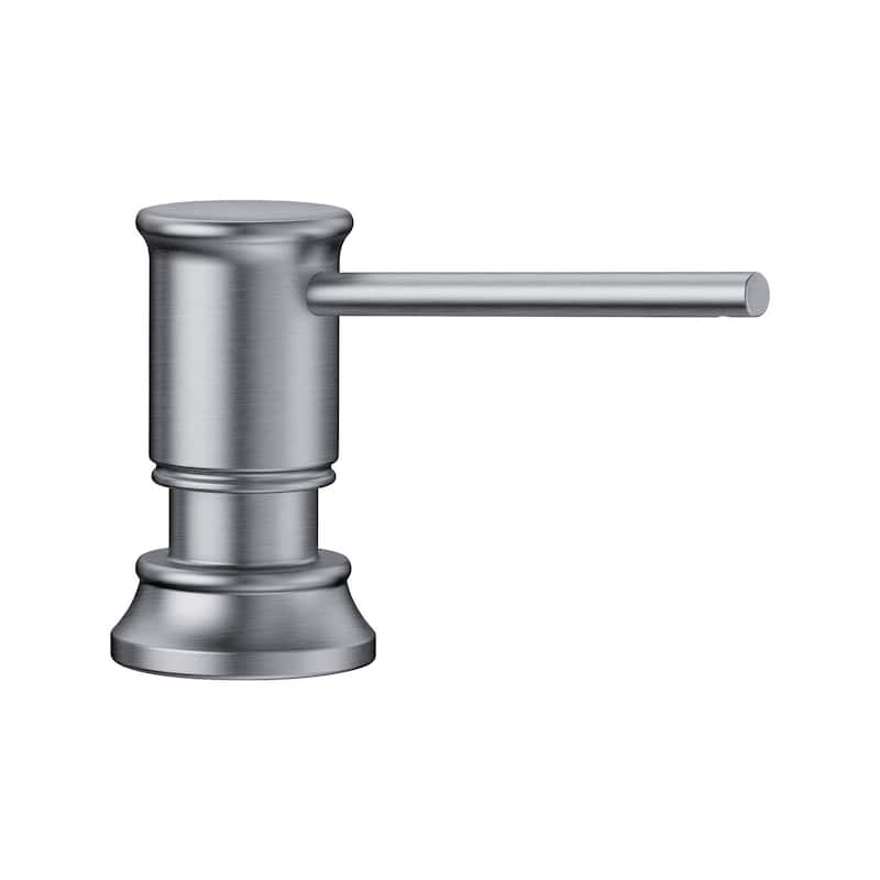 Blanco Empressa Pull-Down Bridge Faucet with Soap Dispenser - 13" x 9" x 16.38" - 13" x 9" x 16.38"